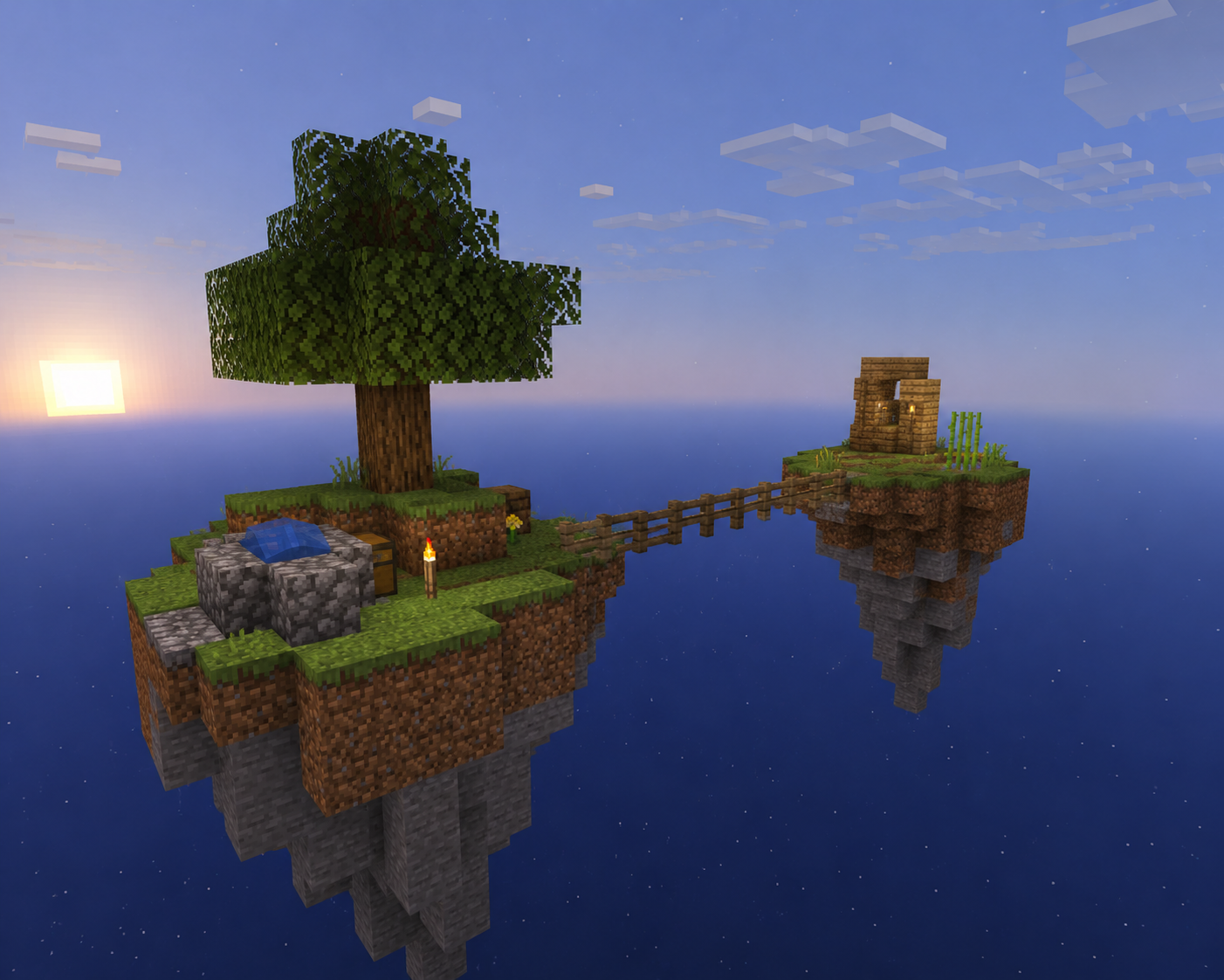 سرور SkyBlock ماینکرفت